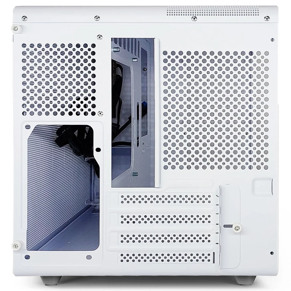 Gabinete Gamer C3tech Aquarius Mt-g710, Lateral Em Vidro, USB 3.0, Branco - Mt-g710wh