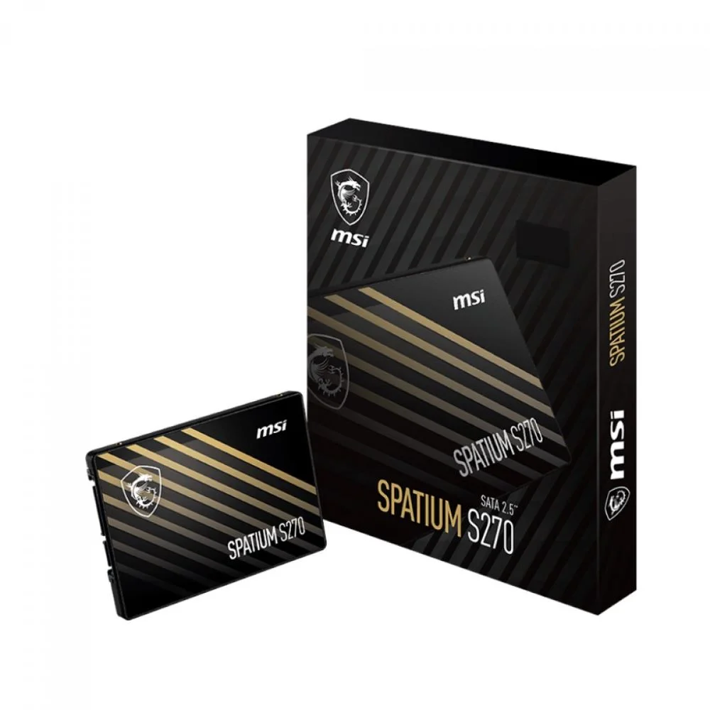 SSD Msi Spatium S270, 960GB, Sata Iii 2,5 Polegadas - S78-440p130-p83 SSD Msi Spatium S270, 960GB, Sata Iii 2,5 Polegadas - S78-440p130-p83