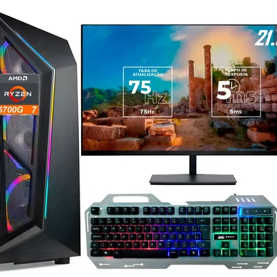 Computador AMD Ryzen 7 5700g KaBuM