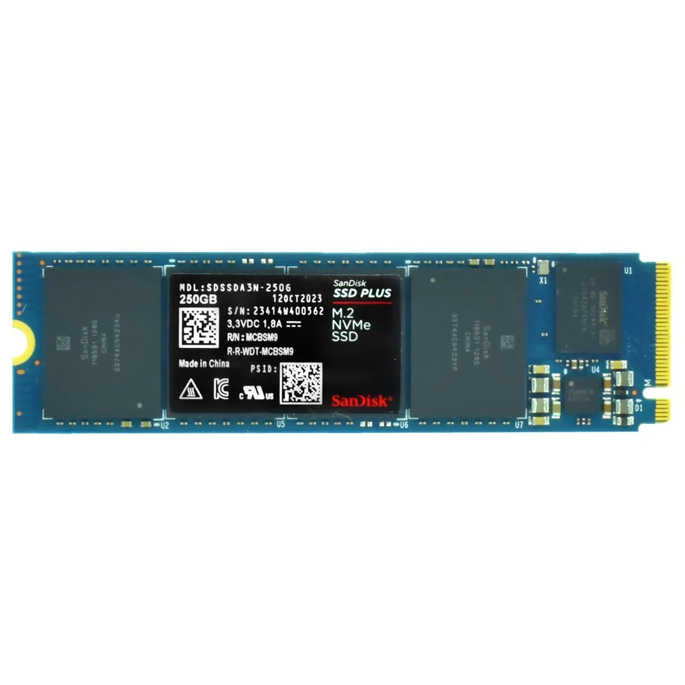 SSD Sandisk Plus 250GB KaBuM