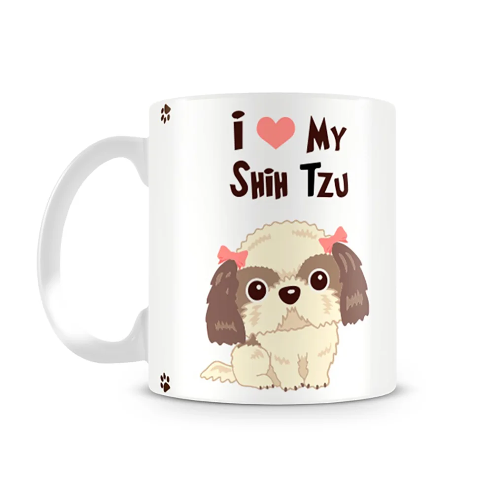 Caneca I Love My Shih Tzu