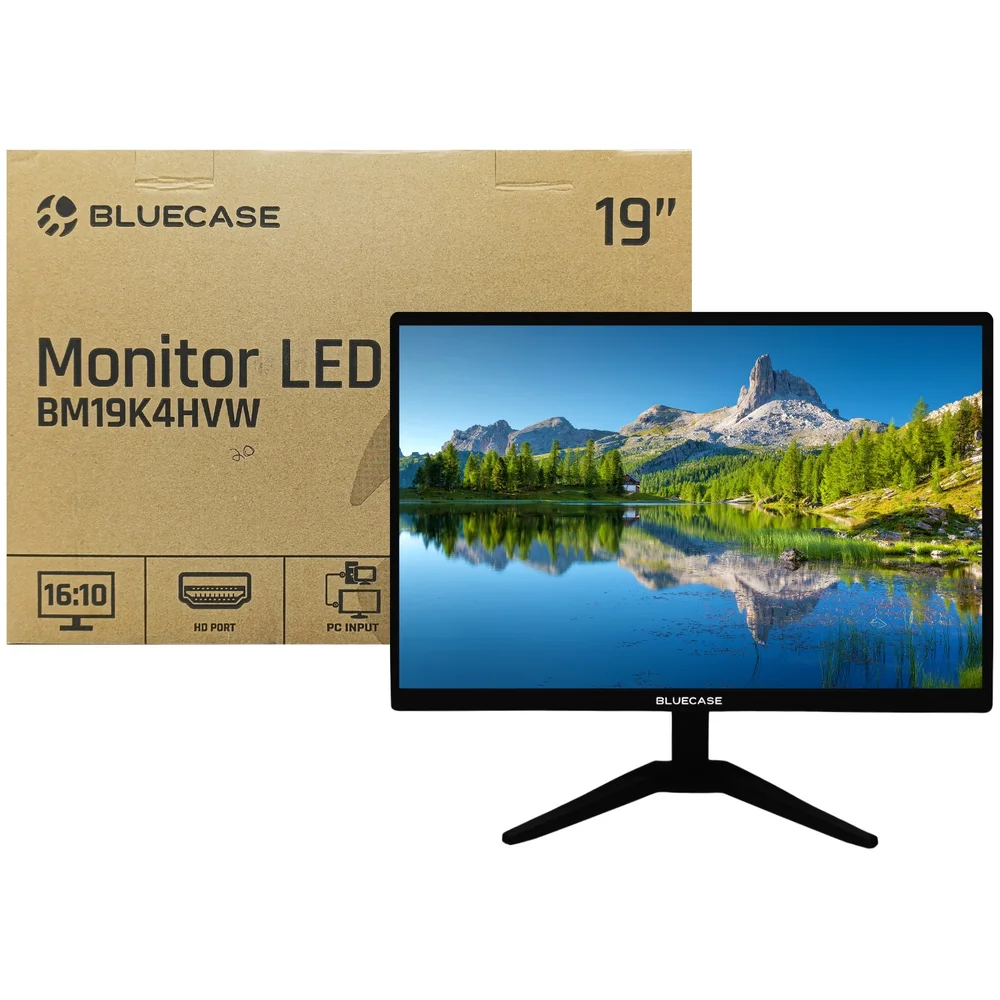 Monitor Bluecase Tela De Led 19 75hz KaBuM