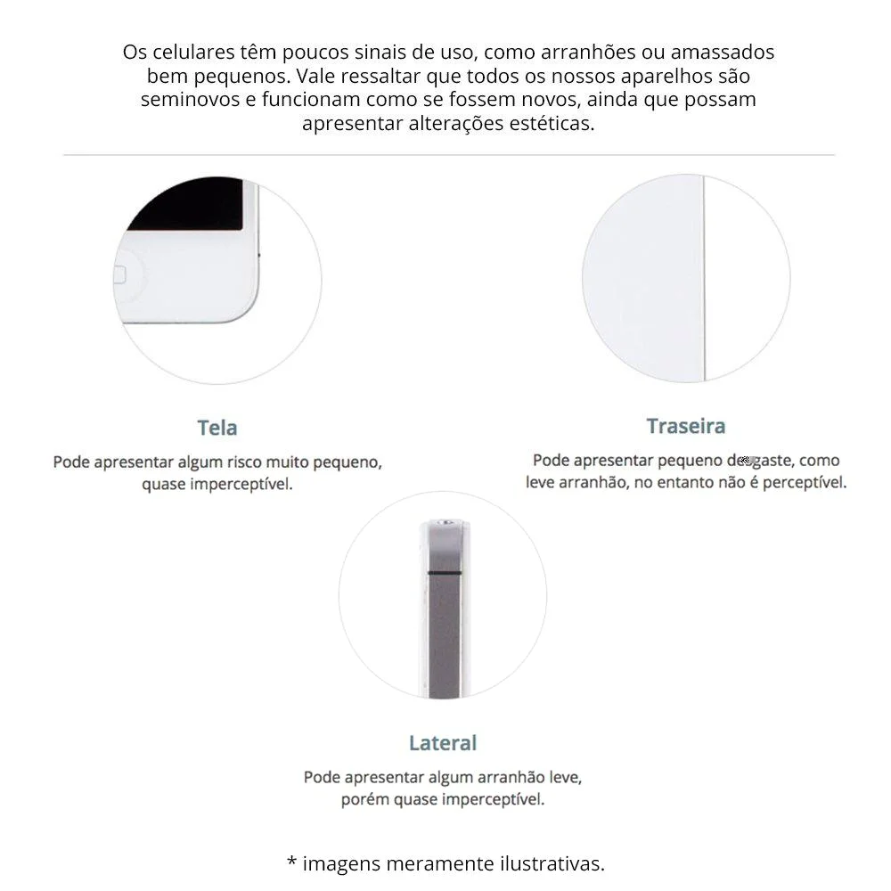 Usado - Iphone 12 64GB, Branco - Excelente