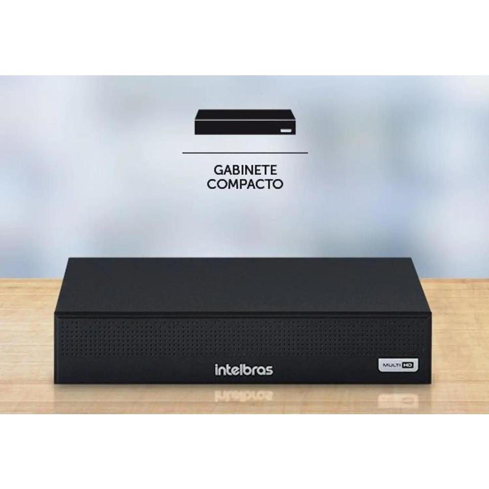 Kit 6 Câmeras Intelbras Fullcolor 1220 Dvr Intelbras Mhdx 3008c + Hd 1TB