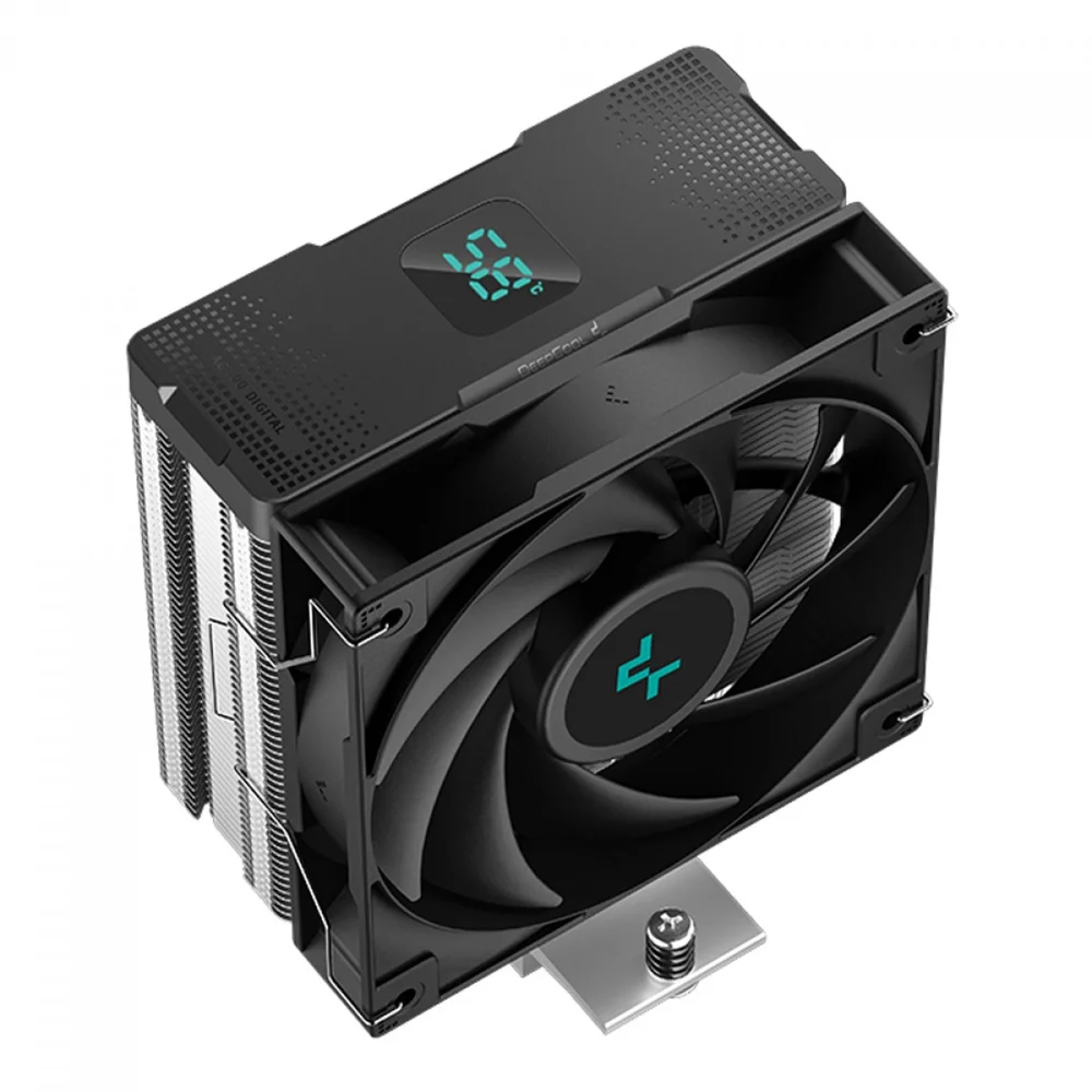 Cooler Deepcool Ag400 Digital 120mm Intelamd Preto - R-ag400-bkndmn-g-1