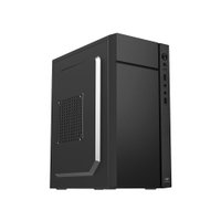 Gabinete C3Tech Mini Tower Micro Atx Mt-34bk C/fonte 200w Preto