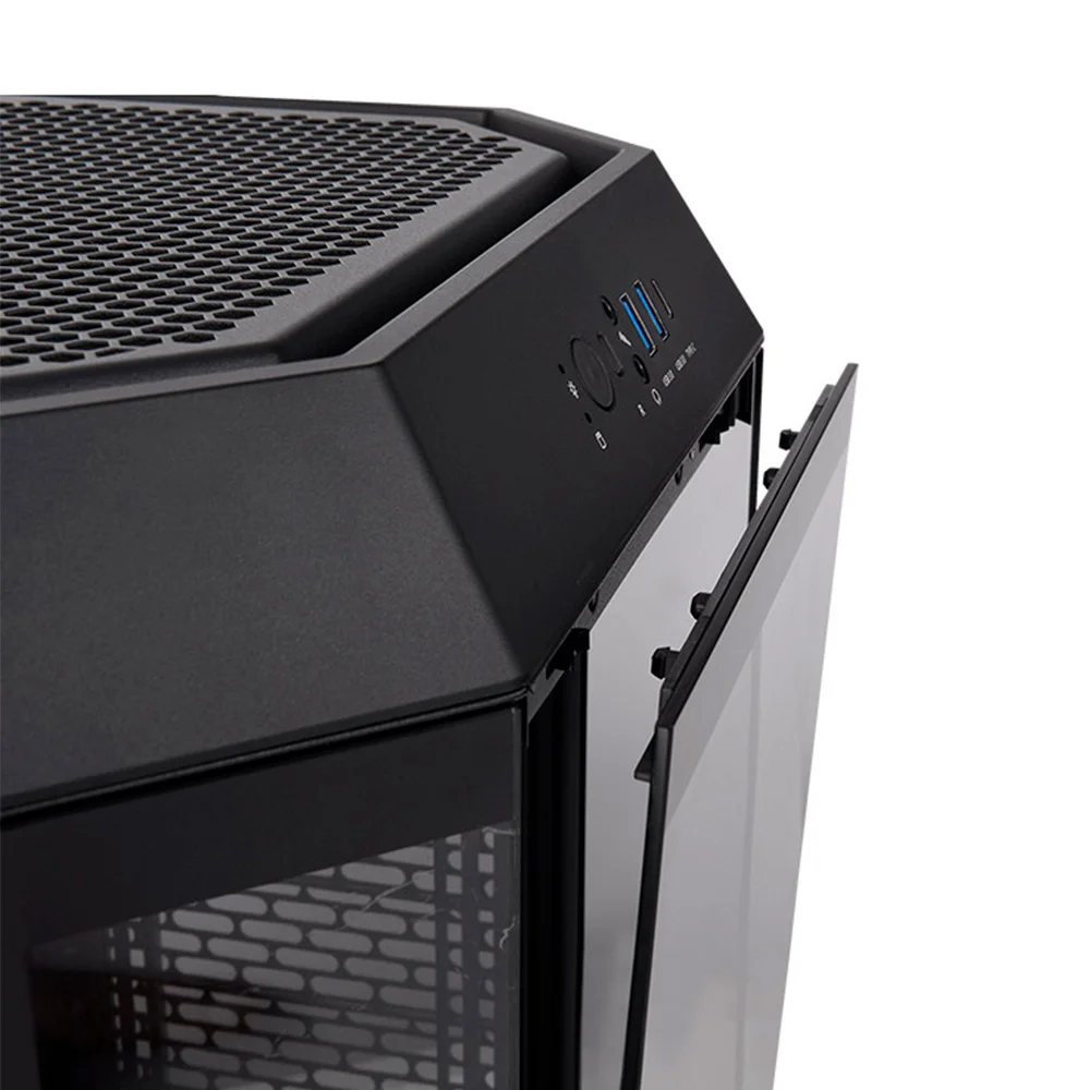 Gabinete The Tower 300 Black Tt -  Ca-1y4-00s1wn-00
