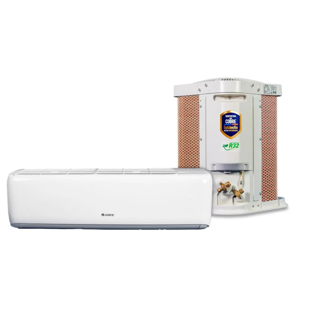 Ar Condicionado Split Hi Wall Inverter Gree 12000 Btus Frio G-top Auto R-32 220v Ar Condicionado Split Hi Wall Inverter Gree 12000 Btus Frio G-top Auto R-32 220v
