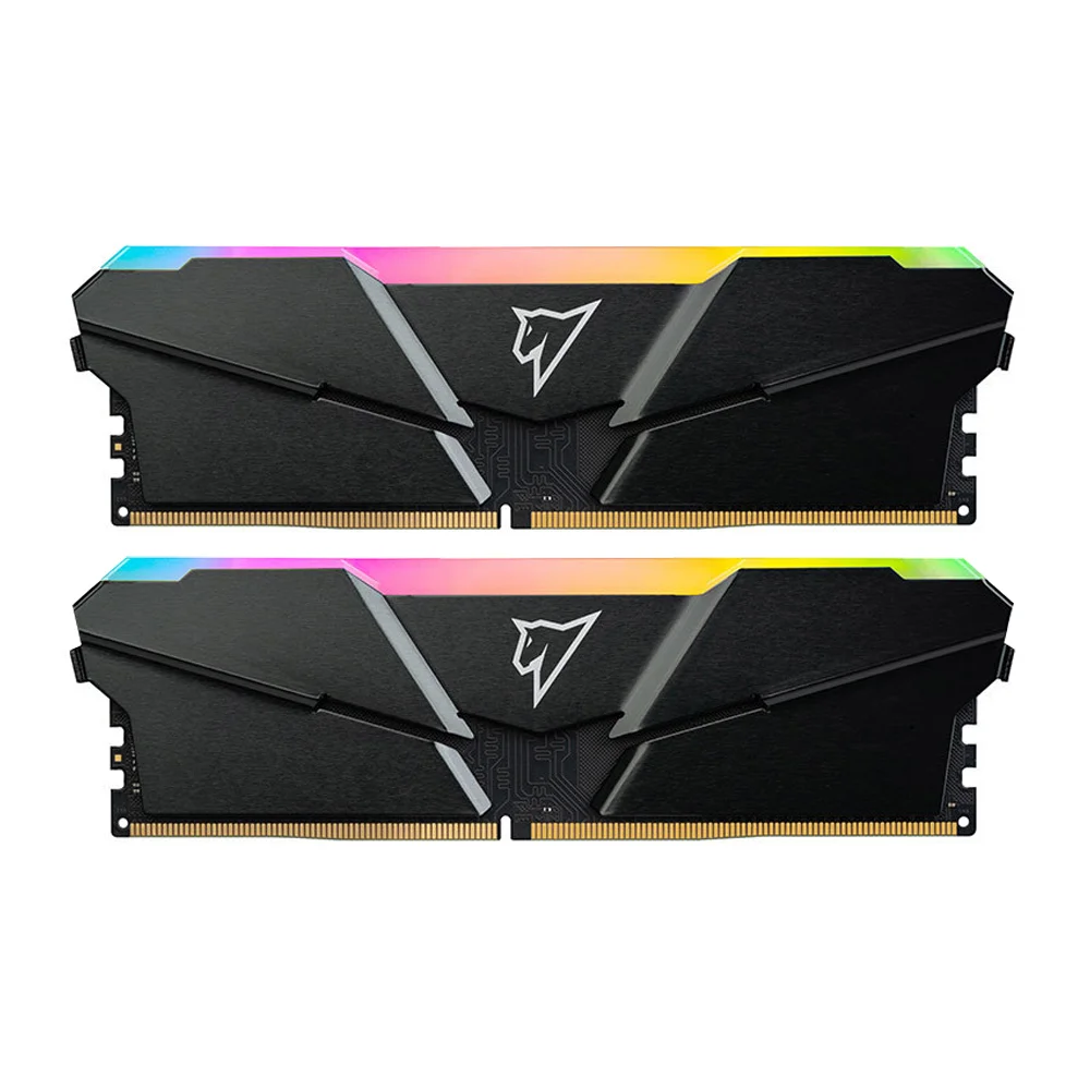 Netac Pc Ram Netac shadow RGB DDR43200 32gb 16gb x 2 C16 Grey