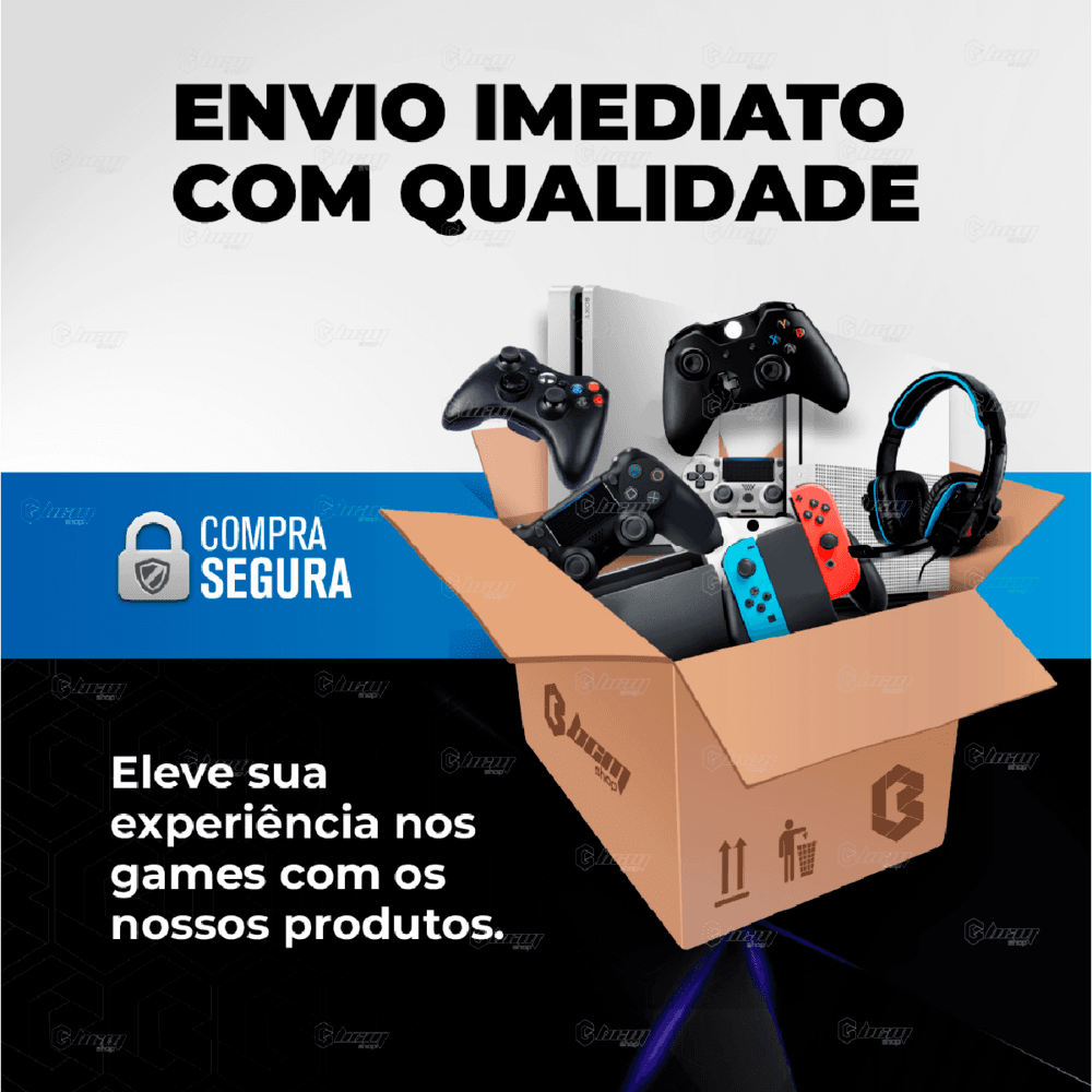 Capa Case Silicone Antiderrapante + 2 Grips XBOX Séries X/s Cor:preto;