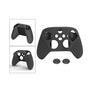 Capa Case Silicone Antiderrapante + 2 Grips XBOX Séries X/s Cor:preto;