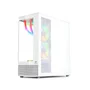 Gabinete Gamer C3tech Mt-g850wh Mid Tower, Vidro Temperado