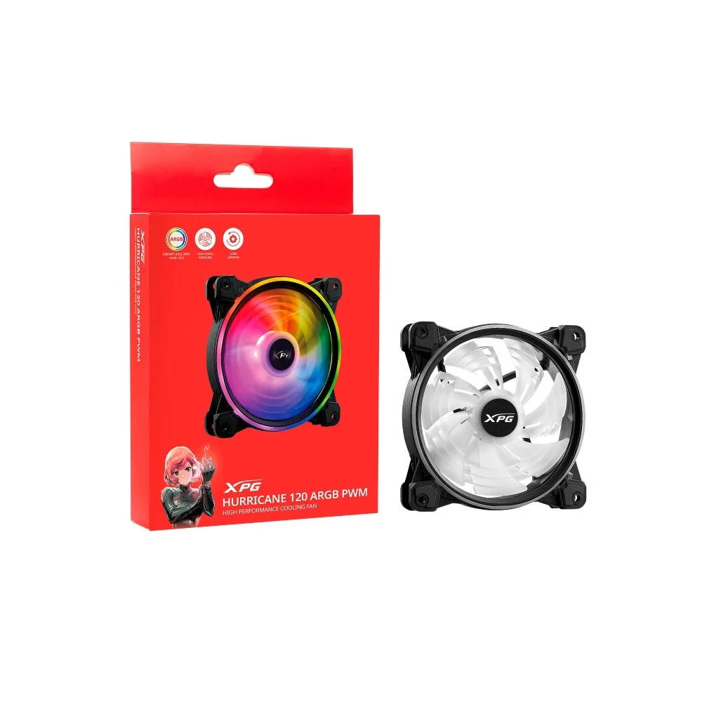 Cooler Fan Xpg Hurricane 120mm ARGB KaBuM
