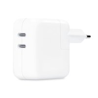 Adaptador de Energia USB-C de 35W com 2 Portas Branco - Apple