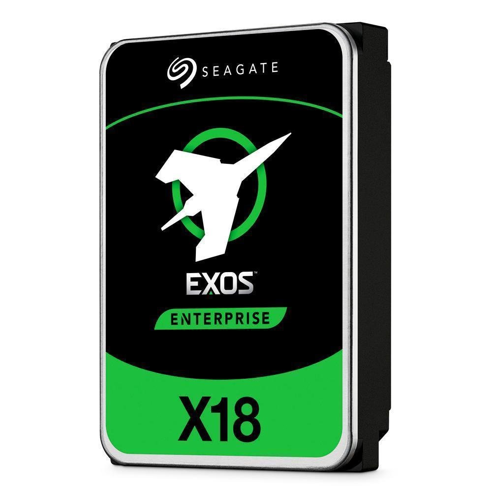 Disque Dur Seagate Exos X18 12To - SATA, 7200 Tr/min, 256 Mo Cache, 3,5" - Pour Serveurs, NAS, Stockage Haute Capacité - 14