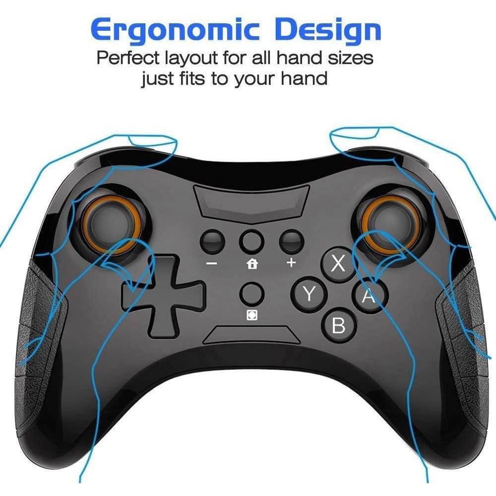 Controle Joystick Sem Fio Dobe, Preto - Tns-1724