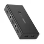 Ugreen Switch HDMI 2 Entradas 1 Saída Comutador Kvm Preto