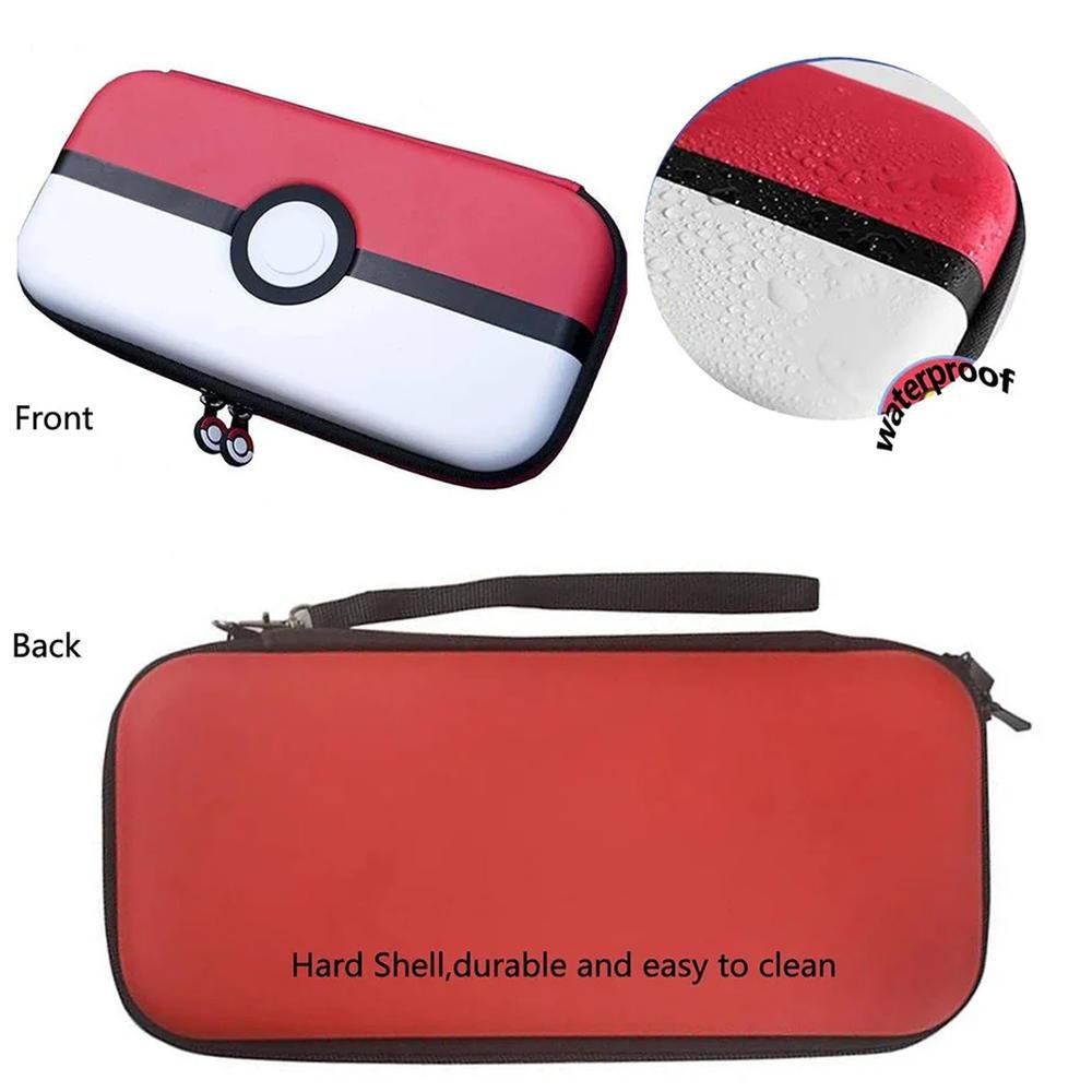 Case Bag Para Nintendo Switch Compatível Pokémon Pikachu + Brinde Case Bag Para Nintendo Switch Compatível Pokémon Pikachu + Brinde