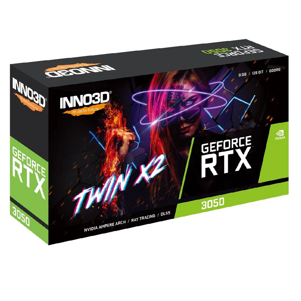 Placa De Vídeo RTX 3050 Inno3d KaBuM