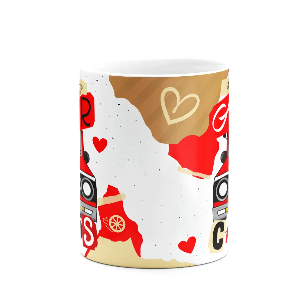 Caneca Flork Namorados - Nosso Amor Por Carros