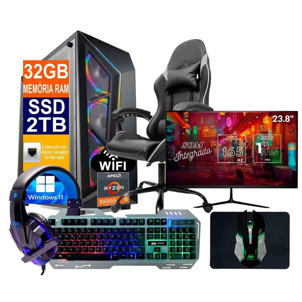 Computador Gamer Tech Power AMD Ryzen 5 5600G