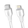Cabo De Dados USB-c, Para Lightning Pvc 2m, Branco - Kildcbl003