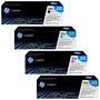 Kit Toner Hp 125a (cb540/cb541/cb542/cb543) 4 Cores