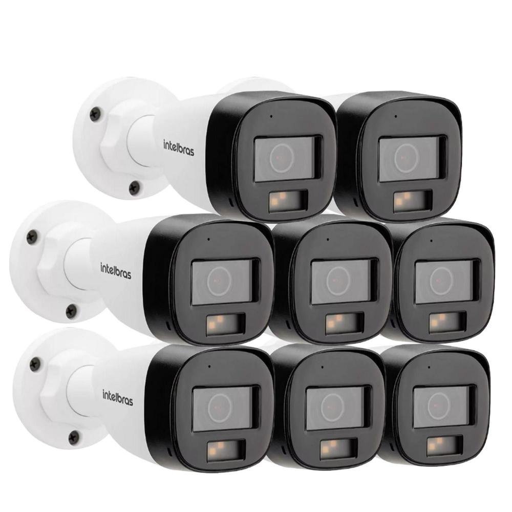 Câmeras De Segurança 3220 B Multi-hd Intelbras Vhd Full Color Com Microfone E Áudio 20m Branca Câmeras De Segurança 3220 B Multi-hd Intelbras Vhd Full Color Com Microfone E Áudio 20m Branca