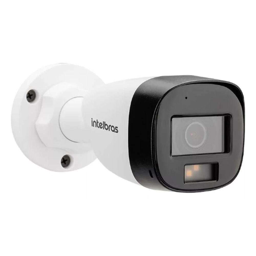 Câmeras De Segurança 3220 B Multi-hd Intelbras Vhd Full Color Com Microfone E Áudio 20m Branca Câmeras De Segurança 3220 B Multi-hd Intelbras Vhd Full Color Com Microfone E Áudio 20m Branca