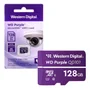 Cartão De Memória Miicro SD 128GB WD Purple, Ultra Endurance, CFTV - Wdd128g1p0c