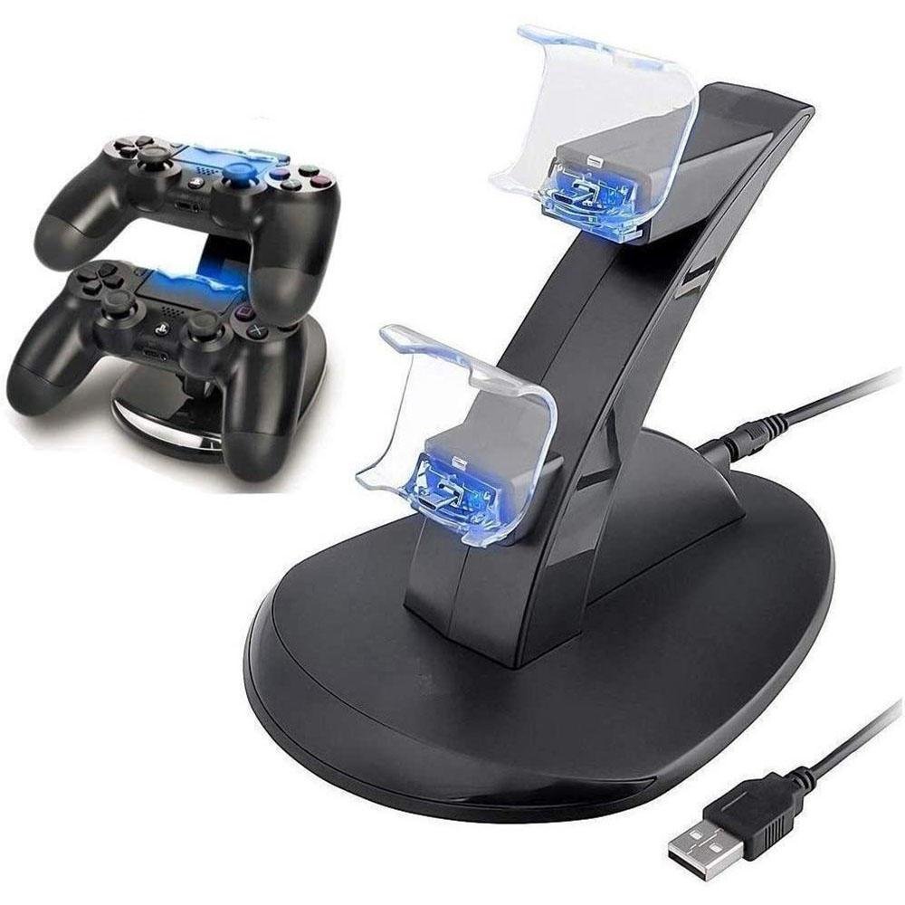 Suporte Base Carregador De Controles Ps4 Slim Pro Suporte Base Carregador De Controles Ps4 Slim Pro