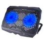 Suporte Para Notebook Rise Mode Galaxy Black X4 2 Fans LED Azul Até 17' - Rm-cn-04-bb.
