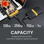 Hd Externo SSD Kodak X200 1 Tb - Usb /tipo C/ Notebook, PC, Celular