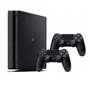 Sony Playstation 4 Slim 1TB Extra Dualshock 4 Controller Cor  Preto Onyx