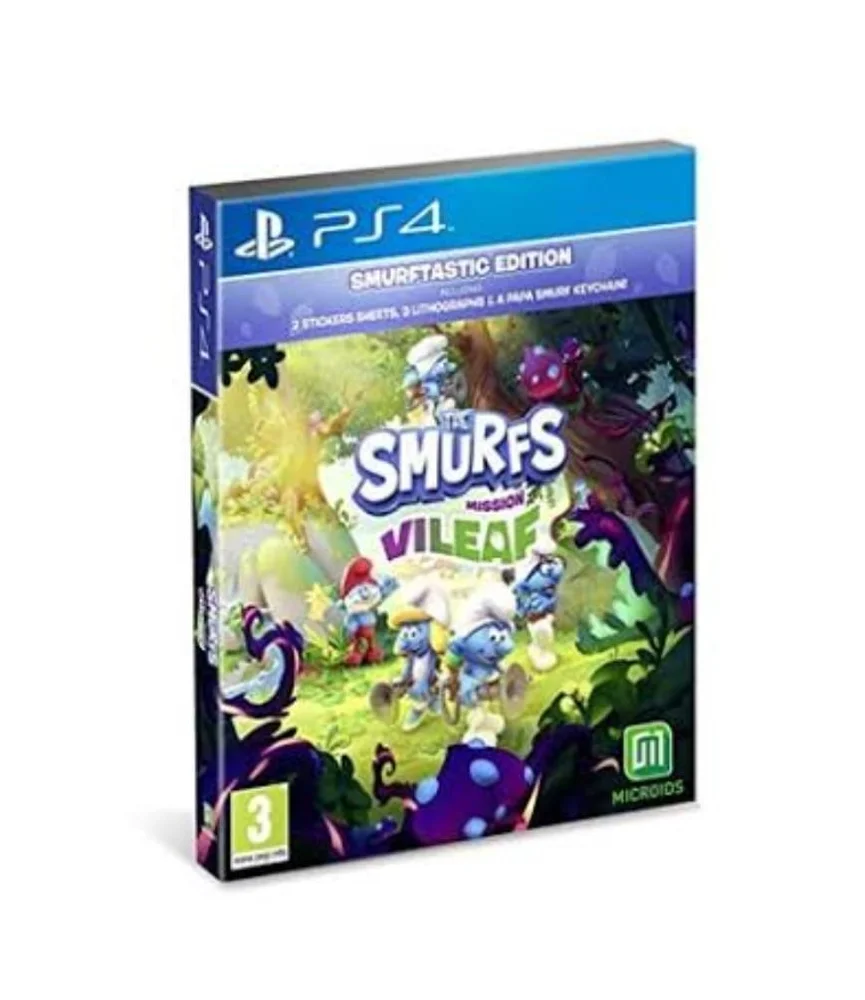 The Smurfs: Mission Vileaf Smurftastic Edition - Ps4 The Smurfs: Mission Vileaf Smurftastic Edition - Ps4
