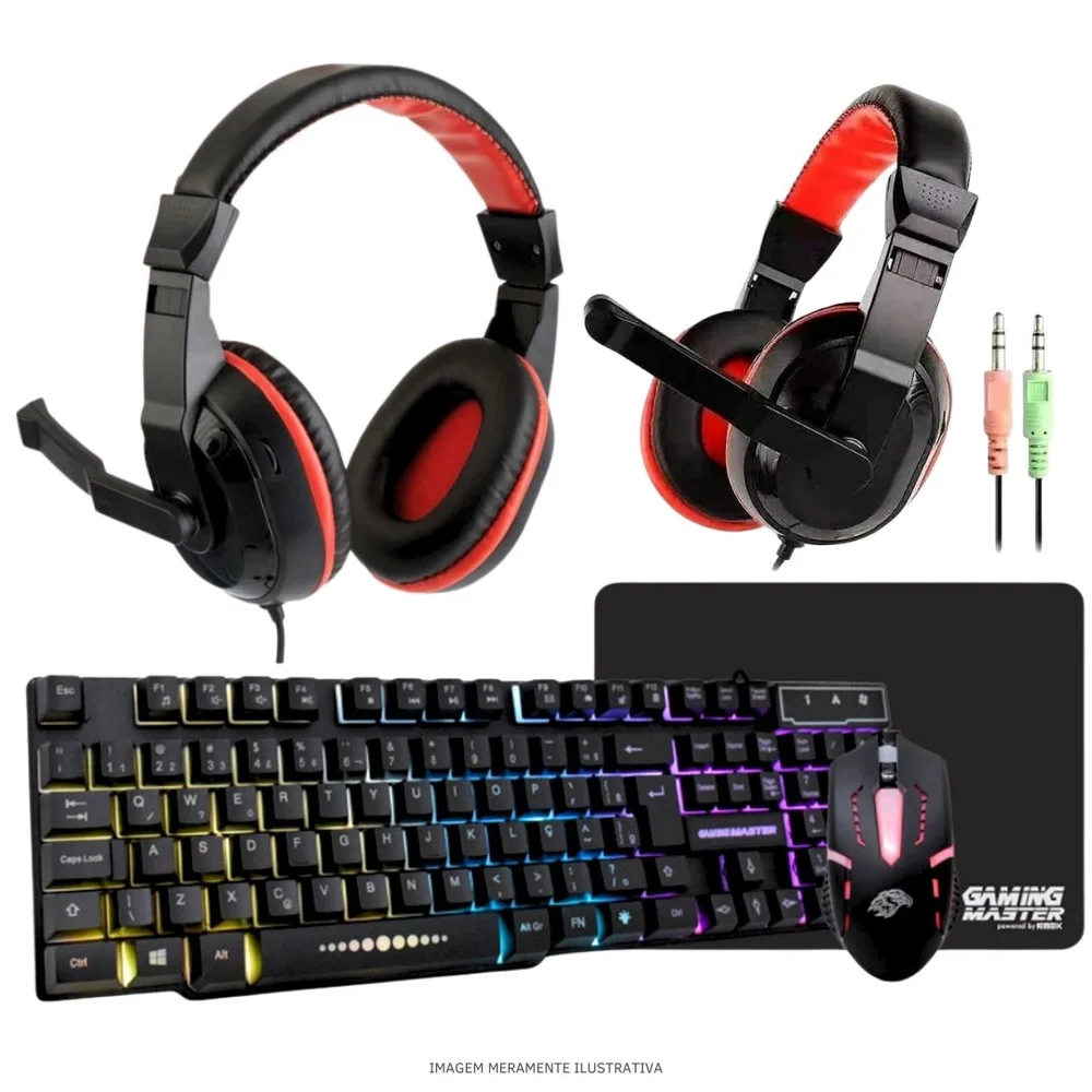"Computador Gamer Completo Balão.info Intel Core I5 SSD 240GB 16gb Teclado Mouse Mouse Pad E Headset Gamer Monitor 23"" WINDOWS 10 Pro Trial" - view 2
