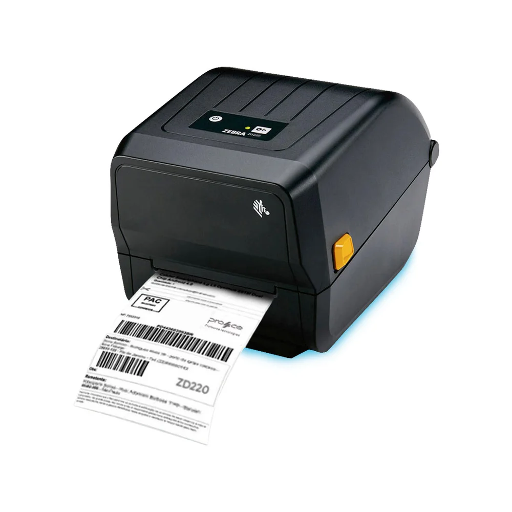 Impressora De Código De Barras Zebra Zd220 KaBuM