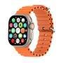 Relógio Digital Smartwatch Watch 9 Ultra Mini 41mm Multiira Oceano Laranja