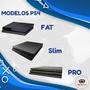Suporte Parede Console Playstation 4 Slim - Ps4 Slim - Material Acrílico Preto