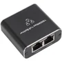 Divisor Ethernet Switch Splitter 2 Portas Gigabit 1000mbps Rj45