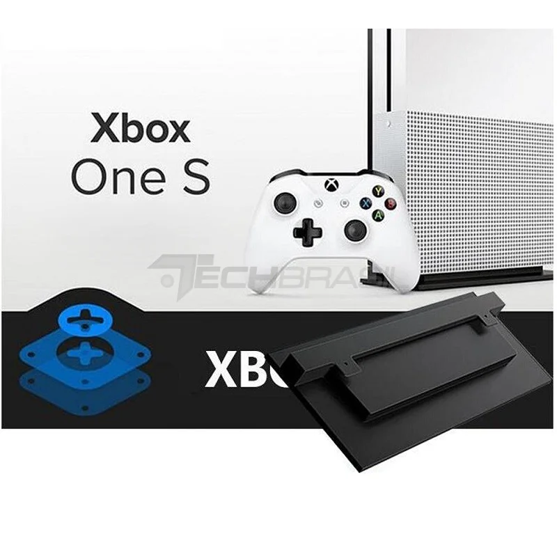 Base Suporte Vertical Para XBOX One S Preto Slim Base Suporte Vertical Para XBOX One S Preto Slim