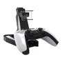 Carregador Duplo P/ 2 Controle Dualsense Playstation 5 Base Torre