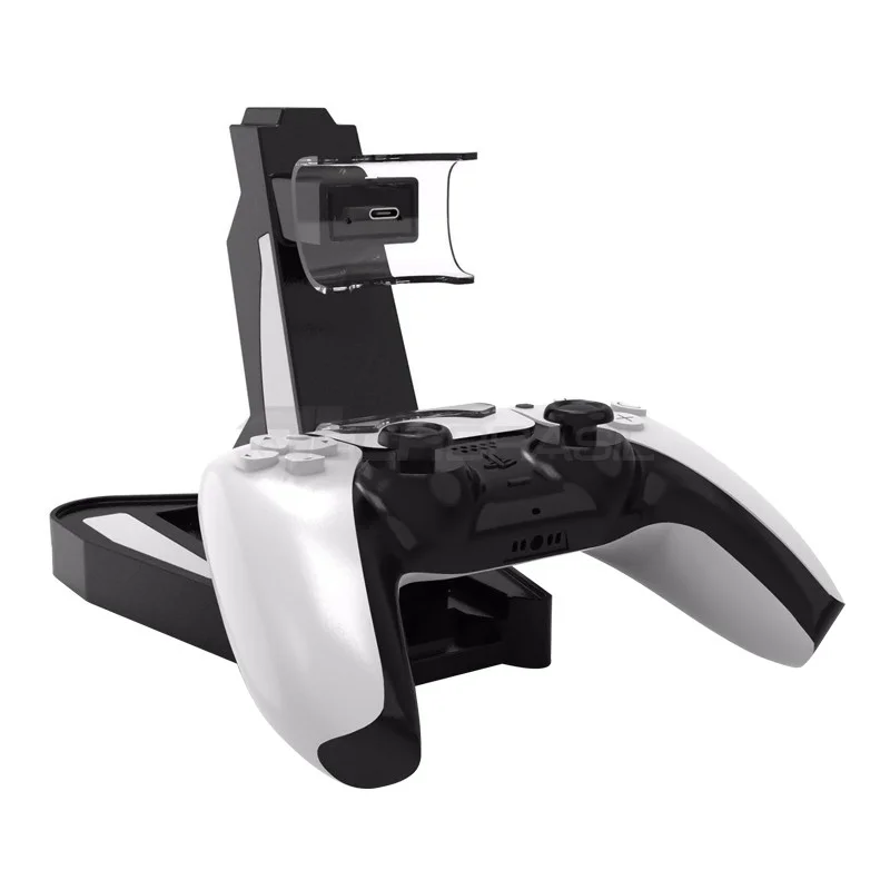 Carregador Duplo P/ 2 Controle Dualsense Playstation 5 Base Torre Carregador Duplo P/ 2 Controle Dualsense Playstation 5 Base Torre