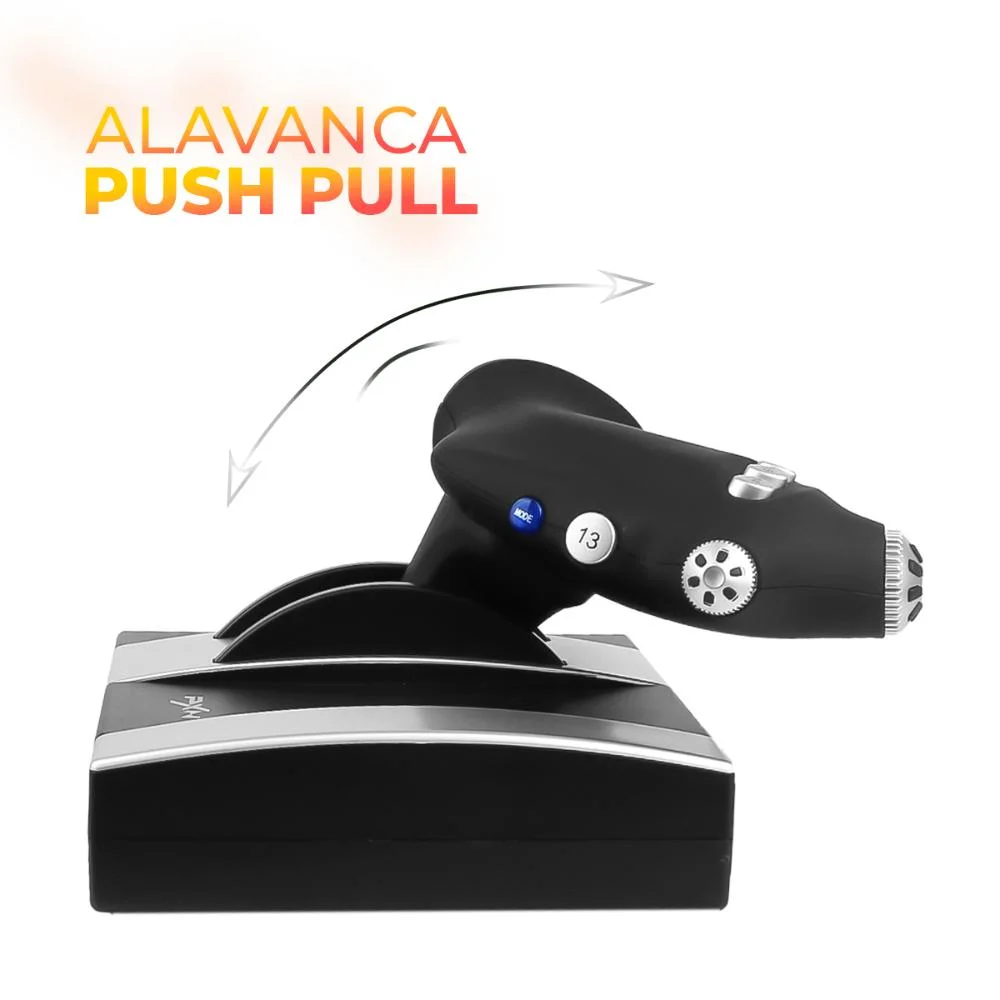 Controle Gamer Flight Stick Joystick Acelerador Simulador De Voo Ergonômico - view 3