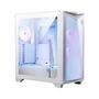 Gabinete Gamer Msi Mpg Gungnir 300r Airflow White ARGB Mid Tower Usb 3.2 Vidro Temperado - Branco