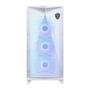 Gabinete Gamer Msi Mpg Gungnir 300r Airflow White ARGB Mid Tower Usb 3.2 Vidro Temperado - Branco
