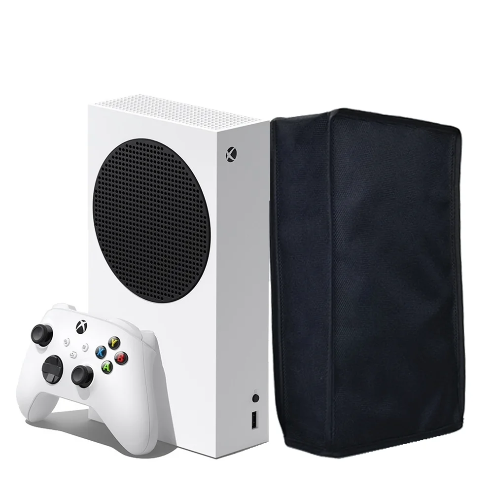 Capa De Proteção Antipoeira Para XBOX Series S Preta Capa De Proteção Antipoeira Para XBOX Series S Preta
