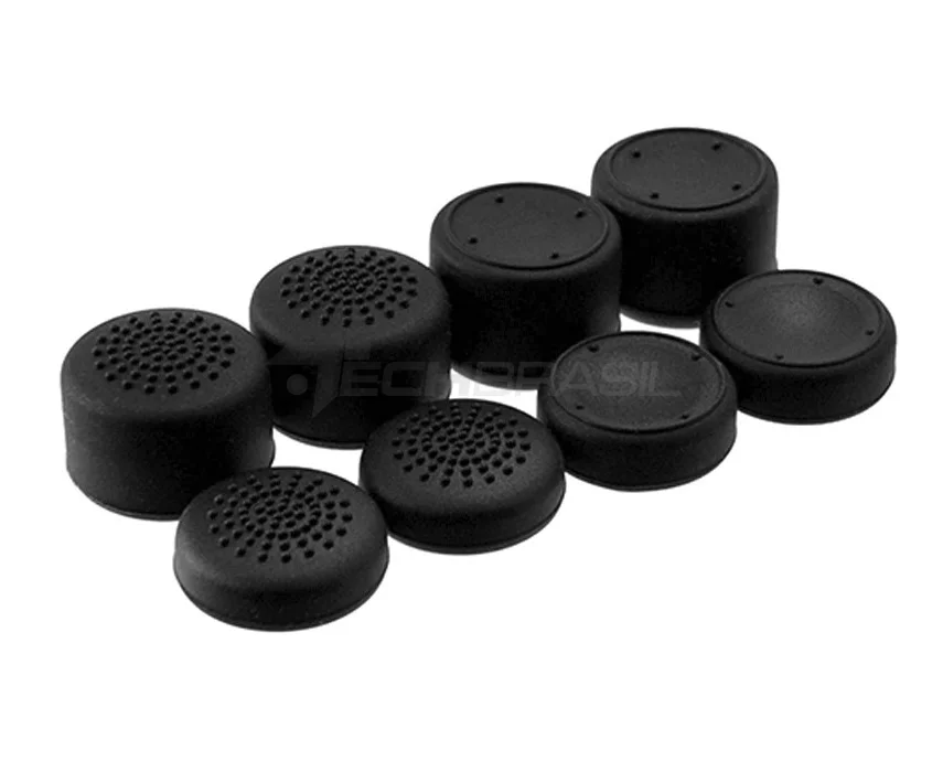 Kit 8 Protetor Extensor Controle Analógico Grip Para Ps5 Ps4 Ps3 XBOX Series XBOX One XBOX 360