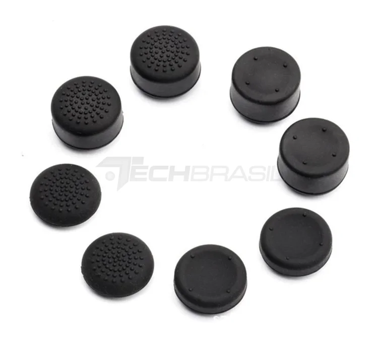 Kit 8 Protetor Extensor Controle Analógico Grip Para Ps5 Ps4 Ps3 XBOX Series XBOX One XBOX 360