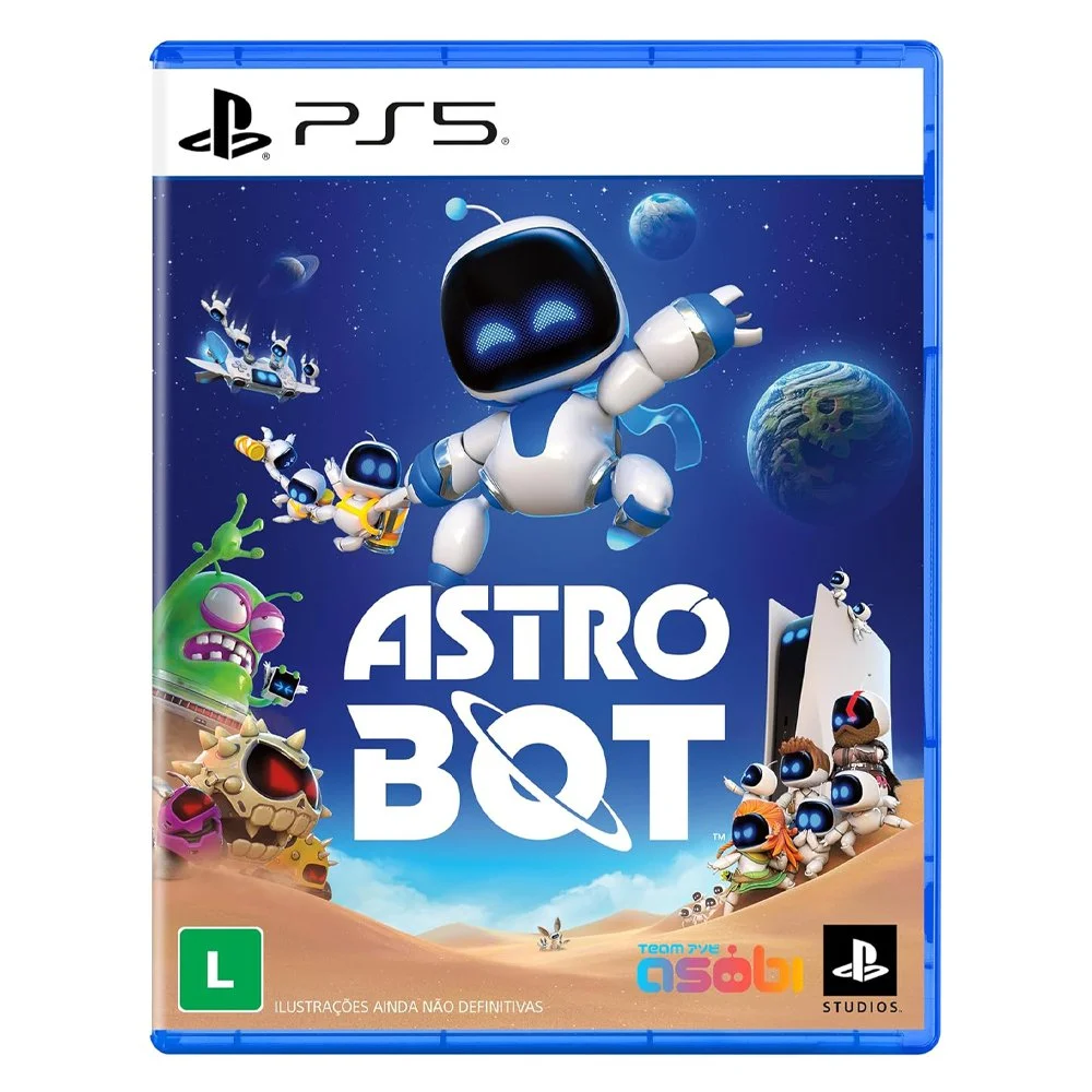Jogo Astro Bot Ps5, Mídia Física - BR Jogo Astro Bot Ps5, Mídia Física - BR